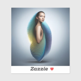 Ethereal Awakenning entfernbarer Vinyl Aufkleber