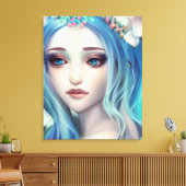 Ethereal | Beautiful Fairy Birthday Leinwanddruck (Insitu (Wohnzimmer))