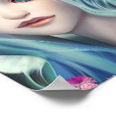 Ethereal | Beautiful Fairy Birthday Poster (Ecke)