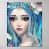 Ethereal | Beautiful Fairy Birthday Poster (Vorne)