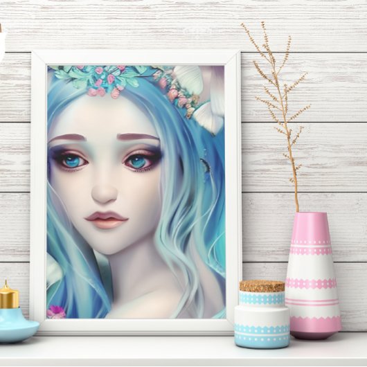 Ethereal | Beautiful Fairy Birthday Poster