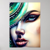 Ethereal Beauty Funkelnd Juwelen Poster (Vorne)