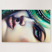 Ethereal Beauty Funkelnd Juwelen Puzzle (Horizontal)