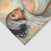 Ethereal Beauty Portrait Decoupage Seidenpapier (Ausschnitt)