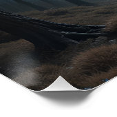 Ethereal bestickte Dämmerung Poster (Ecke)