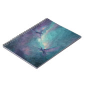 Ethereal Birds Aurora Notebook Notizblock (Linke Seite)