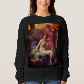 Ethereal Bliss: Der Palast von Aurora von H.F.Lato Sweatshirt (Vorderseite)