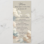 Ethereal Bliss Menu Menükarte (Vorderseite)