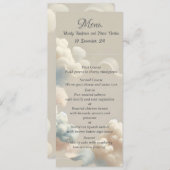 Ethereal Bliss Menu Menükarte (Vorne/Hinten)