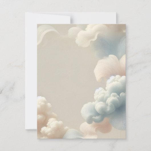 Ethereal Bliss Save The Date (Vorderseite)