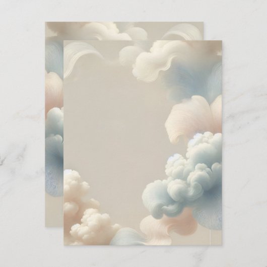 Ethereal Bliss Save The Date (Vorne/Hinten)