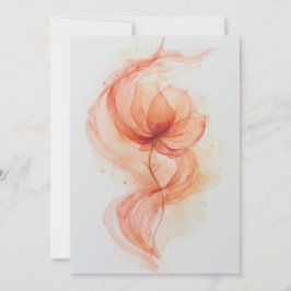 Ethereal Bloom Dankeskarte