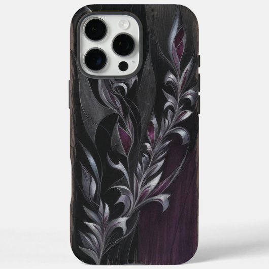 Ethereal Bloom | Dark Floral Art Case-Mate iPhone Hülle (Rückseite)