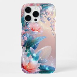 Ethereal Bloom: Eine traumhafte Fantasie der Blume iPhone 16 Pro Max Hülle