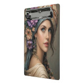 Ethereal Bloom Mini Klemmbrett (Gewinkelt2)