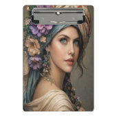 Ethereal Bloom Mini Klemmbrett (Vorderseite)