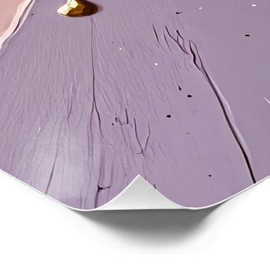 Ethereal Bloom Poster (Ecke)