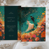 Ethereal Blooms - Hochzeitssuite für Aquamarine un Einladung