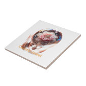 Ethereal Blossom: Juwel der Verzauberung Fliese (Seite)