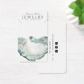 Ethereal Blue Agate Necklace Display Cards (Schreibtisch)