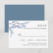 Ethereal Blue | AUSWAHL DER RSVP - MAHLZEITEN (Vorne/Hinten)