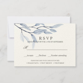 Ethereal Blue | AUSWAHL DER RSVP - MAHLZEITEN