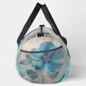 Ethereal Blue Blossom Duffle Bag (Rechts)