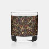 Ethereal Blue "Cosmic Interlock" Glas Tumbler 12o (Rechts)