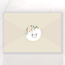 Ethereal Blush Pink Roses Wedding