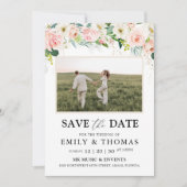 Ethereal Blush Save the Date Card (Vorderseite)