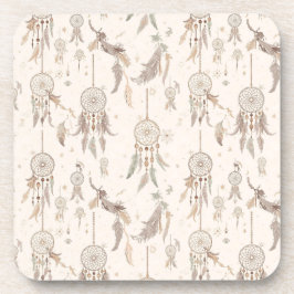 Ethereal Boho Dream Catcher Celestial Ceramic Tile Getränkeuntersetzer
