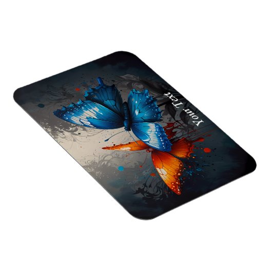 Ethereal Butterfly Dance Work Space Magnet (Rechte Seite)