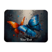 Ethereal Butterfly Dance Work Space Magnet (Horizontal)