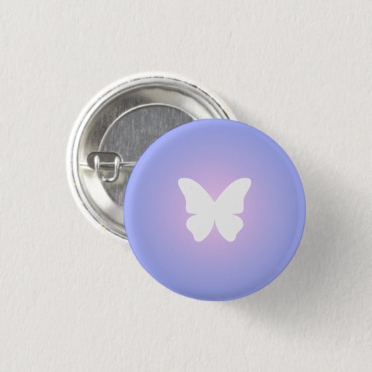 Ethereal Butterfly Glow Button (Vorne & Hinten)