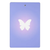 Ethereal Butterfly Glow Mini Klemmbrett (Rückseite)