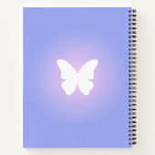 Ethereal Butterfly Glow Notizblock (Rückseite)