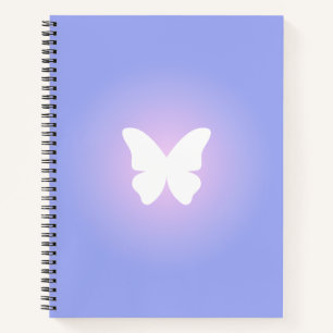 Ethereal Butterfly Glow Notizblock