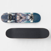 Ethereal Celestial Angel Anime Girl Skateboard (Horizontal)
