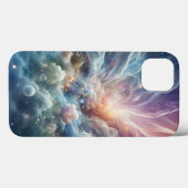 Ethereal Cloud and Bubble Phone Case Dreamy Pastel (Rückseite (Horizontal))