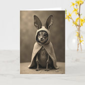 Ethereal Creature Portrait Card Karte (Gelbe Blume)