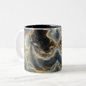 Ethereal Dance of Light, Enchanting Art, Gift for Zweifarbige Tasse (Vorderseite Links)