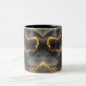 Ethereal Dance of Light, Enchanting Art, Gift for Zweifarbige Tasse (Mittel)