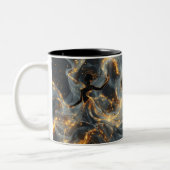 Ethereal Dance of Light, Enchanting Art, Gift for Zweifarbige Tasse (Links)