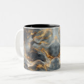 Ethereal Dance of Light, Enchanting Art, Gift for Zweifarbige Tasse (Vorderseite Links)