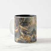 Ethereal Dance of Light, Enchanting Art, Gift for Zweifarbige Tasse (Vorderseite Links)