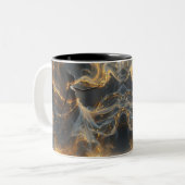 Ethereal Dance of Light, Enchanting Art, Gift for Zweifarbige Tasse (Vorderseite Links)