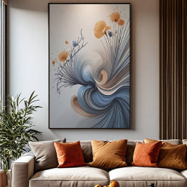 Ethereal Dance of Nature Poster