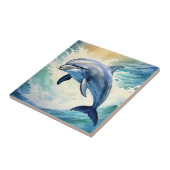 Ethereal Dolphin Marine Fliese (Seite)