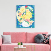 Ethereal Dove Bloom Leinwanddruck (Insitu (Wohnzimmer))