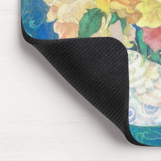 Ethereal Dove Bloom Mousepad (Ecke)